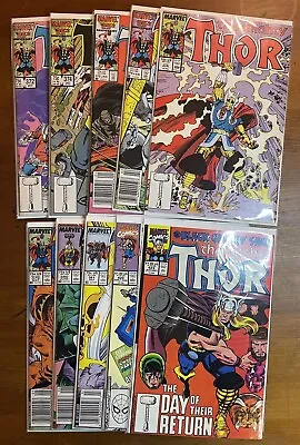 Buy 10 Issue Comic Lot THOR 372 & 378 - KEY 1st App Time Variance Authority • 23.64£
