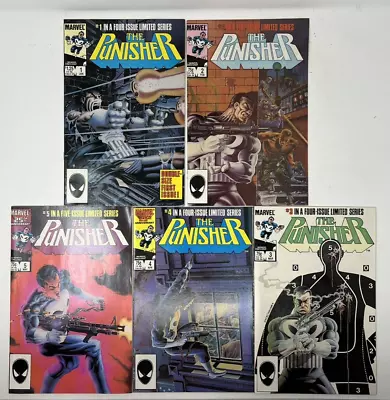 Buy The Punisher #1-5 - Limited Series 1985/86  Comic Books NM - Excellent • 103.93£