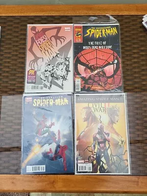 Buy Spiderman Lot X4 Sdcc #1 Variant, Astonishing #112, Superior #031 Civil War 2 #1 • 10£