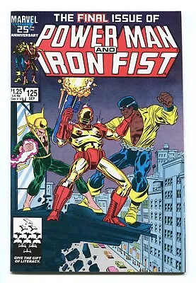 Buy Power Man And Iron Fist #125 - Last Issue - High Grade 9.6 / 9.8 Unread - 1986 • 11.87£