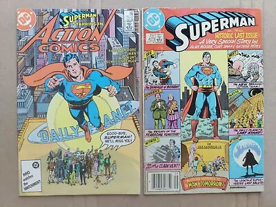 Buy Action Comics 583 FN- Superman 423 VG Alan Moore DC Lot Of 2 Low Grade  • 15.89£