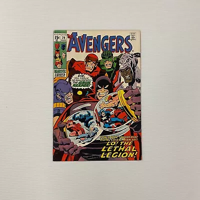 Buy The Avengers #79 1970 VF- Cent Copy • 30£