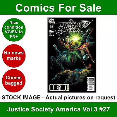 Buy DC Justice Society America Vol 3 #27 Comic - VG/FN+ 01 July 2009 • 3.99£