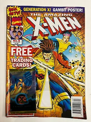 Buy The Amazing X-Men - Marvel Comics - #5 C/w FREE GIFT - UK Edition 12 Jun 96 - VG • 14.95£