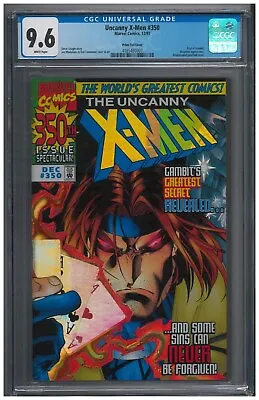 Buy Uncanny X-Men #350 CGC 9.6 (1997) - Prizm Foil Cover - Gambit • 53.83£
