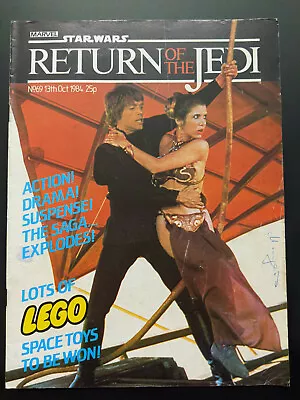 Buy Return Of The Jedi No 69 October 13th 1984, Star Wars Weekly UK Marvel Comic  • 12.99£