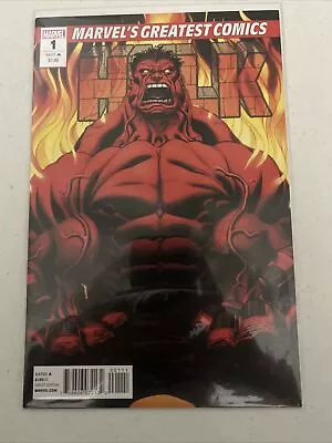 Buy Marvels Greatest Comics Red Hulk #1 1st Cover Red Hulk Marvel Comics • 11.98£