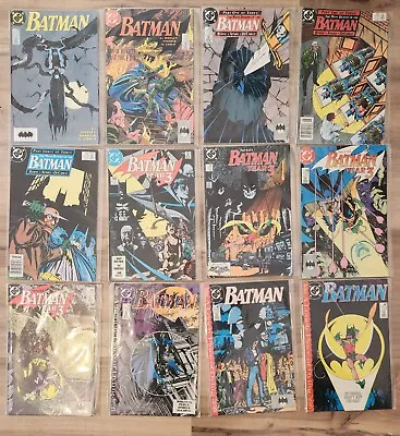Buy BATMAN LOT 34 Comics 413-415, 417-422,424-425,430-446, 448,450-454 Avg Grade VF • 40.15£