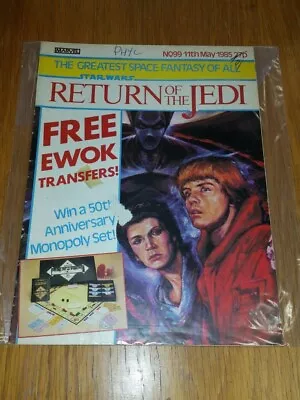 Buy Star Wars Return Of The Jedi #99 May 11th 1985 British Weekly Comic • 6.99£