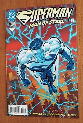 Buy Superman The Man Of Steel #76 - DC Comics 1st Print • 6.99£
