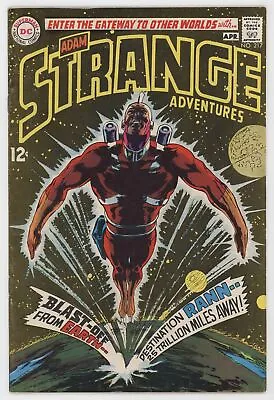 Buy Strange Adventures 217 DC 1969 FN VF Neal Adams Showcase 17 117 1st Adam Strange • 26.37£