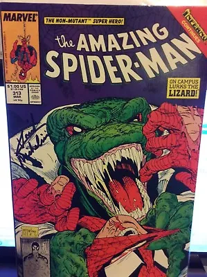 Buy Amazing Spider-man  313 Signed By Writer David Michelinie Venom Asm 300 • 36.15£