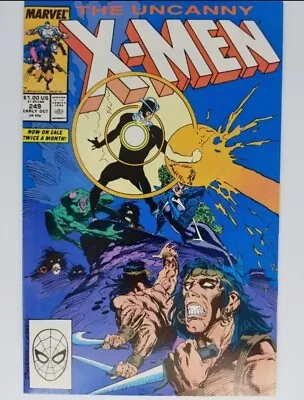 Buy The Uncanny X-Men #249 1st Appearance Whiteout Marvel Comics August 1989 • 3.98£