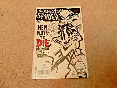 Buy The Amazing Spider-Man #568 Untouched B&W Sketch Variant • 19.98£