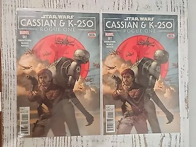 Buy Star Wars Rogue One Adaptation Cassian & K-2SO Special (2017) #1  - Marvel X 2 • 7.99£