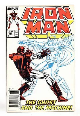 Buy Iron Man #219D FN+ 6.5 1987 1st App Ghost • 65.56£