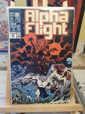 Buy Alpha Flight #58 1988. Marvel Comics • 1.50£