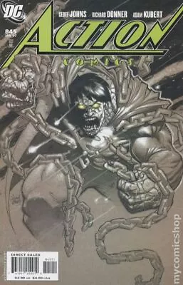 Buy Action Comics #845A Kubert 1st Printing VG 2007 Stock Image Low Grade • 2.40£