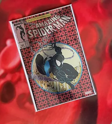 Buy AMAZING SPIDER-MAN #300 NM 1st VENOM  (FAC FOIL )2023 Marvel Comics McFarlane • 20£