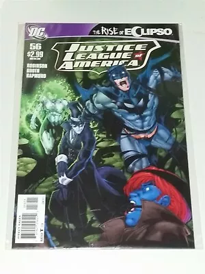 Buy Justice League Of America #56 Nm+ (9.6 Or Better) June 2011 Dc Comics • 4.99£