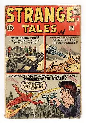 Buy Strange Tales #102 FR/GD 1.5 1962 • 30.83£