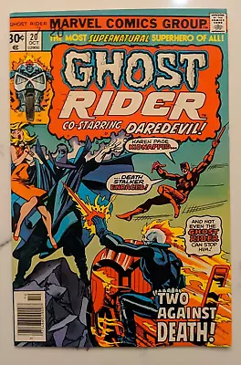 Buy Marvel Comics Ghost Rider #20 1976 Bronze Age Horror John Byrne Combine Shipping • 13.54£