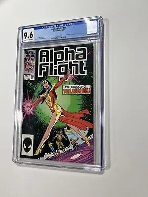 Buy Alpha Flight 19 Cgc 9.6 Ow/w Pages Marvel 1985 • 60.94£