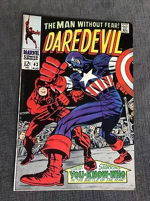 Buy DAREDEVIL #43 DD Origin - Battles Captain America Fine-  ! • 68.75£