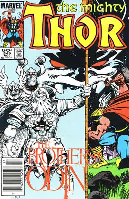 Buy Thor #349 (Newsstand) FN; Marvel | Walter Simonson Origin Of Odin - We Combine S • 3.98£