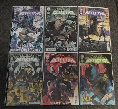 Buy Batman Detective Comics #1034-1039 1st Prints Mr.Worth Vile Dc Comic Tamaki • 33.59£