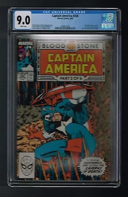 Buy Captain America Bloodstone  # 358 Cgc 9.0  #359 Cgc 9.0 & # 360 Cgc 9.4 • 71.15£