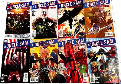 Buy Uncle Sam And The Freedom Fighters  1 2 3 4 5 6 7 8 Full Set Dc Comics • 4.96£