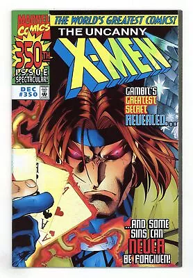 Buy Uncanny X-Men #350A Deluxe Hologram VF+ 8.5 1997 • 23.32£