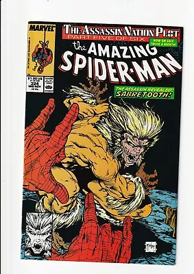 Buy Amazing Spider-Man #324 | Classic McFarlane Sabretooth Cover 1989 NM Marvel • 10.69£