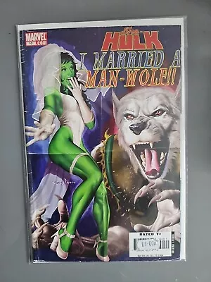 Buy Comic Book Marvel Comics She-hulk I Married A Man-wolf 10 • 3£