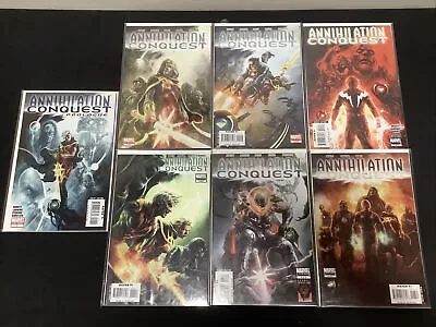 Buy Annihilation Conquest #1-6, 1st New Guardians Of The Galaxy Team, 2008, Nova • 99.93£