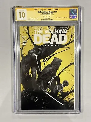 Buy Walking Dead Deluxe #19 CGC 10 Julian Totino Tedesco Variant Signed By R Kirkman • 318.65£