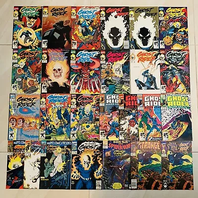 Buy Marvel Comics GHOST RIDER VOL. 3 (1990) Set Lot Of 26 Near Full Run 12-27 +more • 47.41£