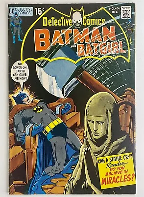 Buy Detective Comics #406, DC 1970, 1st App Dr. Darrk, Batgirl, Neal Adams • 23.64£