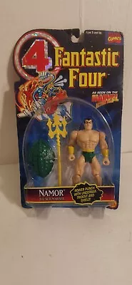 Buy Namor The Sub Mariner, Fantastic 4 Action Figure Vintage ToyBiz 1995 BNIB • 39.97£
