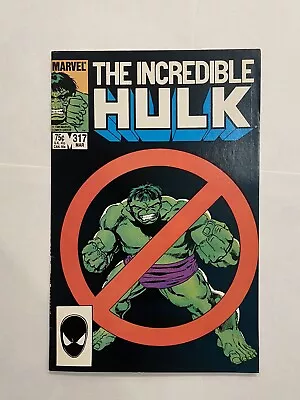 Buy Incredible Hulk # 317 - 1st Appearance Of 2nd Hulk Busters Team • 17.39£
