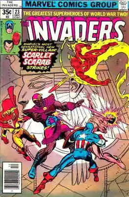 Buy Invaders #23 FN; Marvel | 1st Scarlet Scarab - We Combine Shipping • 15.80£