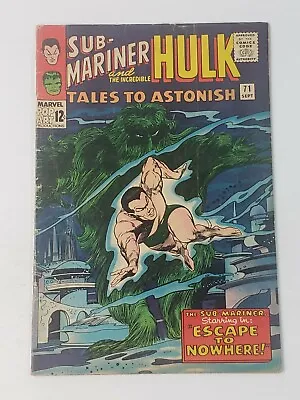 Buy Tales To Astonish 71 Sub-Mariner 1st Lord Vashti Marvel Comics Silver Age 1965 • 19.79£