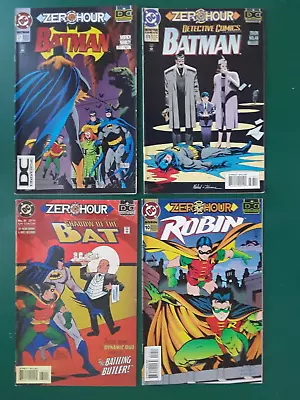Buy Batman 511, Detective Comics 678, Robin 10, Shadow Of The Bat 35, Zero Hour 1994 • 6£