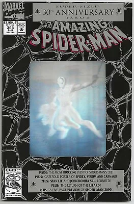 Buy Super-Sized 30th Anniversary Issue The Amazing SPIDER-MAN #365 MARVEL Comics • 15.95£