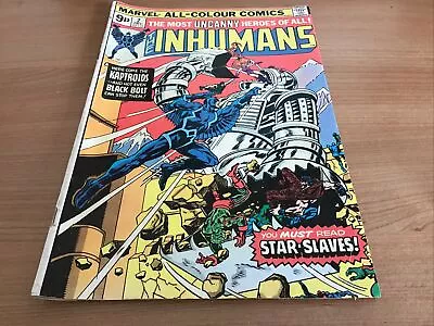 Buy The Inhumans Vol. 1 Issue #2 Marvel Comic Book 1975 Black Bolt Bronze Age  • 5£