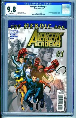 Buy Cgc 9.8 Avengers Academy #1 1st Appearances Of 5 2010 • 128.39£