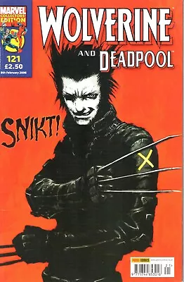 Buy Marvel Collectors Edition - Wolverine And Deadpool No 121 8 February 2006 • 4£