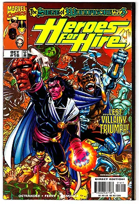 Buy Heroes For Hire # 16  Marvel Comics 1998 (vf) The Seige Of Wundagore Part 3 Of 5 • 2.77£