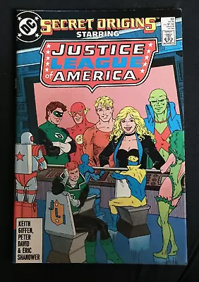 Buy Free P & P ; Secret Origins #32, Nov 1988: The Justice League Of America • 4.99£